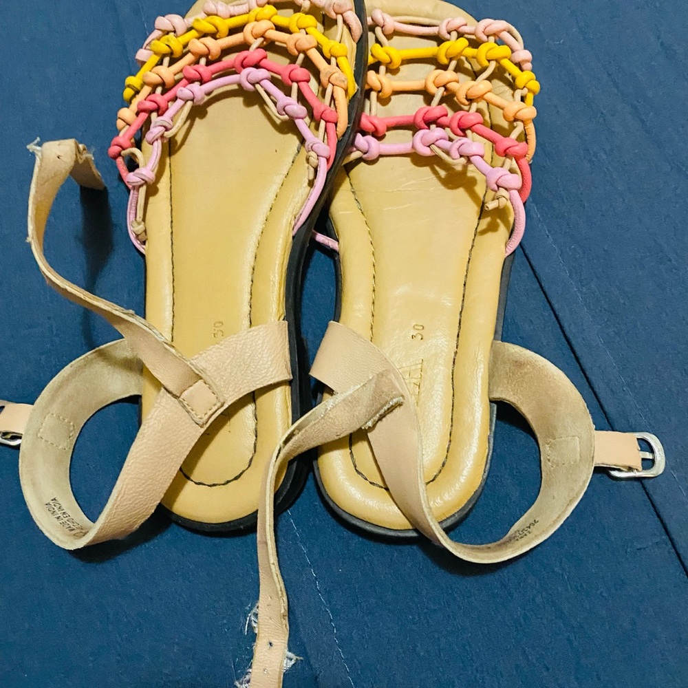 Zara sandals size 30